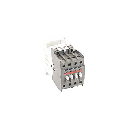 Abb AC NON-REV IEC CONTACTOR, 3 NO, 24VDC COIL, 1NO, AC1=40AMP A SERIES AL26-30-10-81